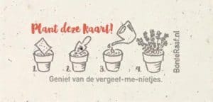 plantinstructie groeikaart